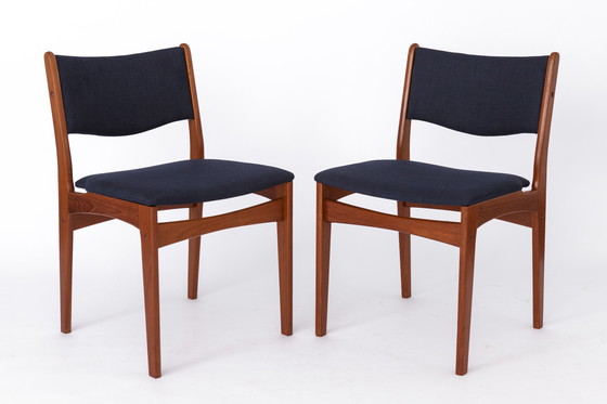 Image 1 of Teak dining chairs 1970S from Uldum Danish Teak Vintage