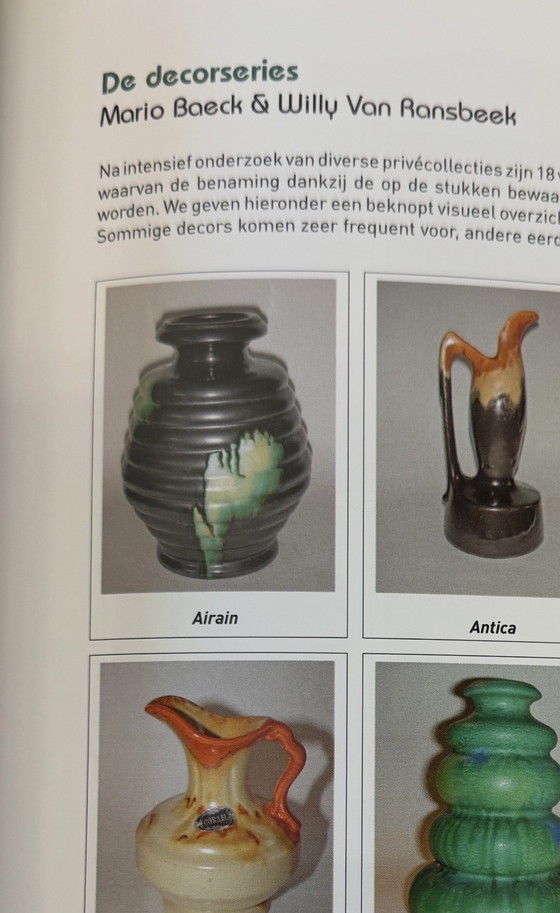 Image 1 of Set – Thulin, 1930s - Art Deco Drip-Glazed « Airain »