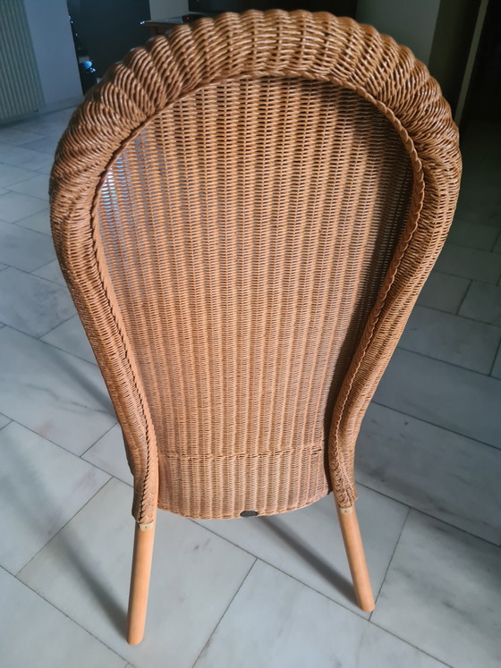 2 Chaises en rotin originales Loyd Loom Furniture – Chaises de salle à manger, Rattan (photo 4 of 6)