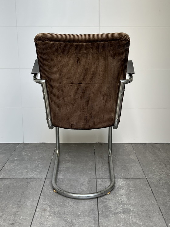 Image 1 of 2 X De Wit Sillas , Sillones , Tejido acanalado Marrón Original