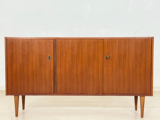 Image 1 of Mid-Century Teak Sideboard / Vintage Chest of Drawers / 1960s Cabinet