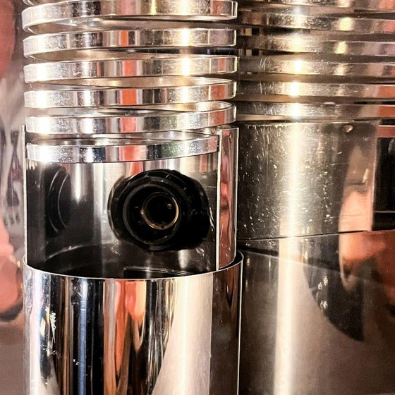 Space Age Spiral Spring Wall Lights in Chromed Steel, 1970s, Set of 2 – Design (photo 15 of 18)
