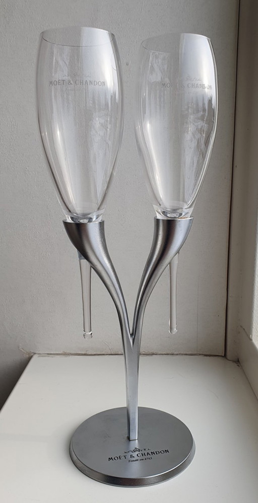 Moët & Chandon champagne glasses