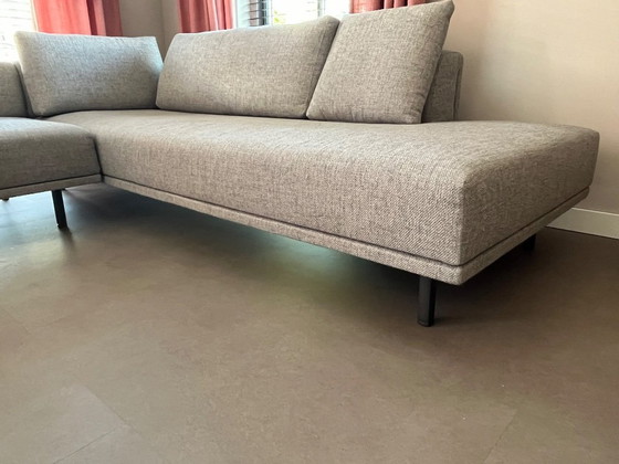 Image 1 of Eyye Dura Lounge corner sofa with decorative cushions and separate armrests