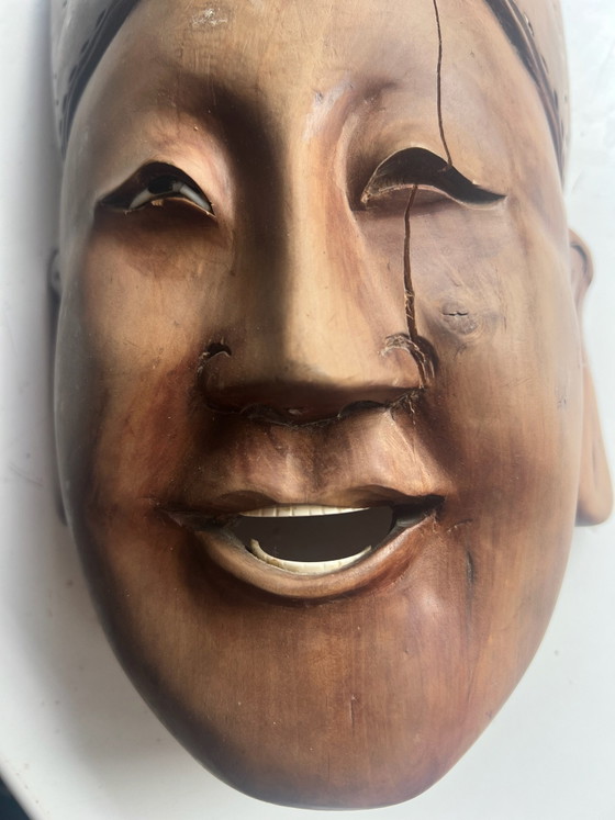 Holzmaske – Wanddekoration (photo 3 of 5)