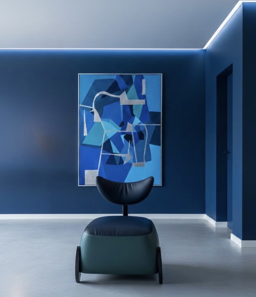 Chaise design Skalma - moderne - cuir 