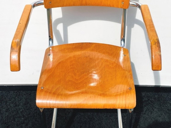 Image 1 of 3 vintage stoelen Mart Stam [ Bauhaus ] industrieel 1930s