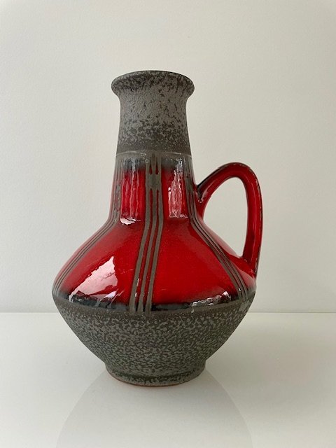 Image 1 of Statement Piece: Vintage Fat Lava Vaas van Carstens Tönnieshof