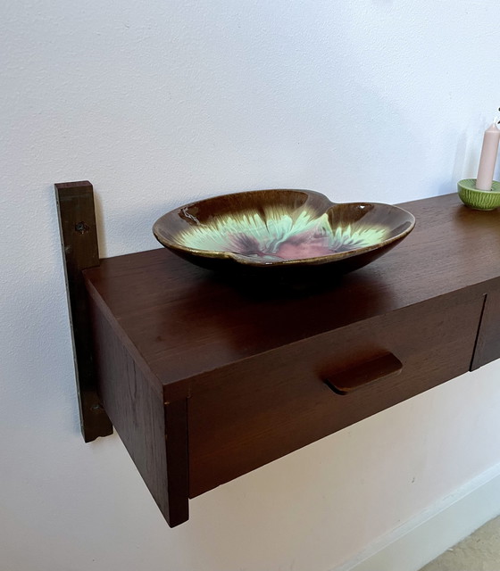 Image 1 of Vintage Wandmeubel met Lades in de stijl van Poul Cadovius