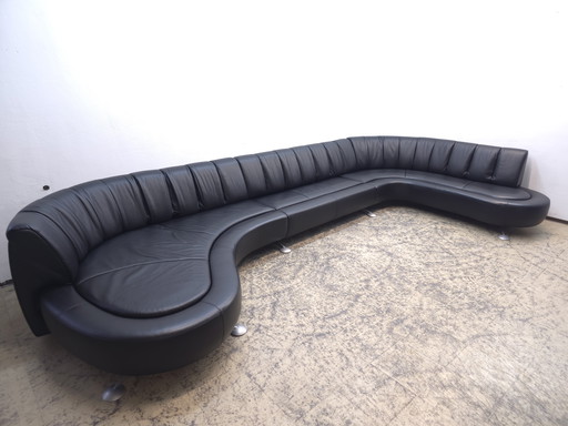 De Sede ds 1064 Sofa Designer Sofa Desede Top Black Living Area
