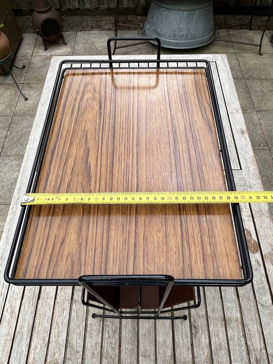 Image 1 of Table de lutrin vintage à armature métallique | 1950-1960 | Très bon état !