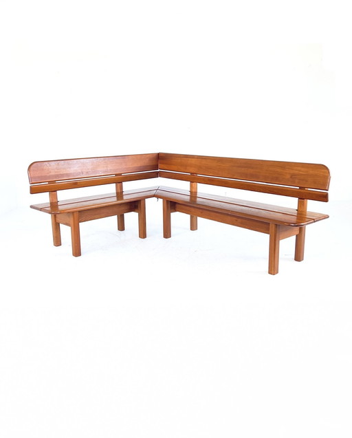 Banc de salle à manger vintage danois, Søren Nissen, 1970