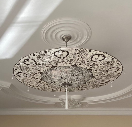 Lámpara de cristal Fortuny Murano