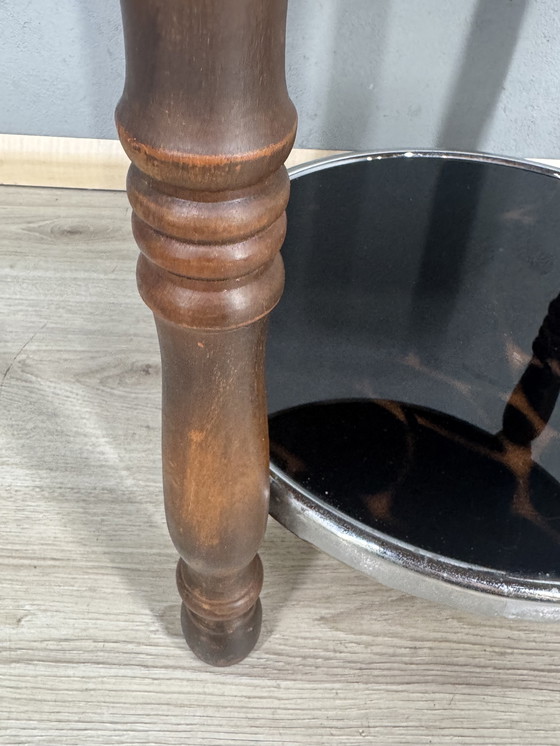 Image 1 of Tavolino Art Déco con dettagli in tartaruga