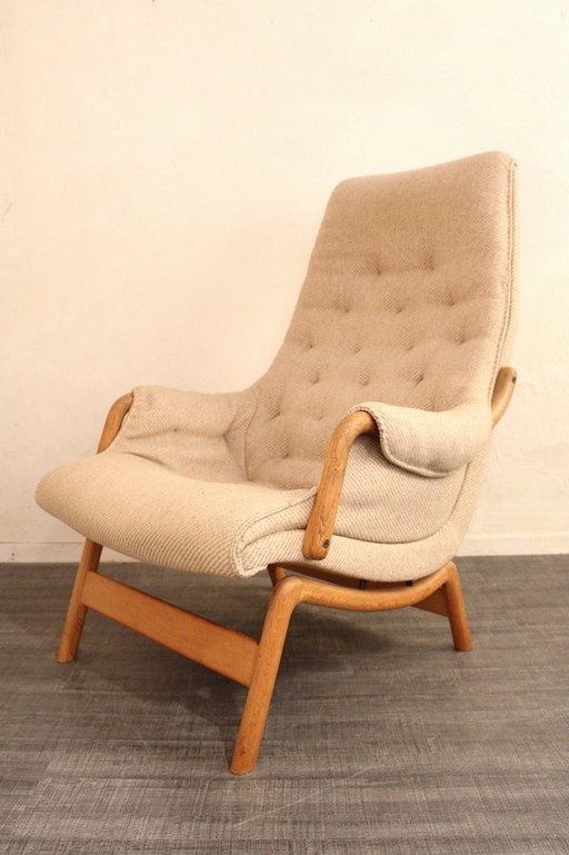 Danish vintage armchair oak - Danish armchair