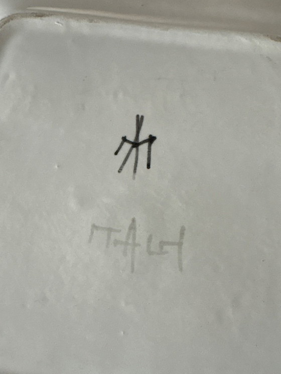 Image 1 of Coppia di piattini anni '50 di San Marino, stile Fantoni