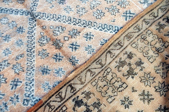 Image 1 of Tapis vintage Zemmour - 307 x 187 cm | Beige & Black