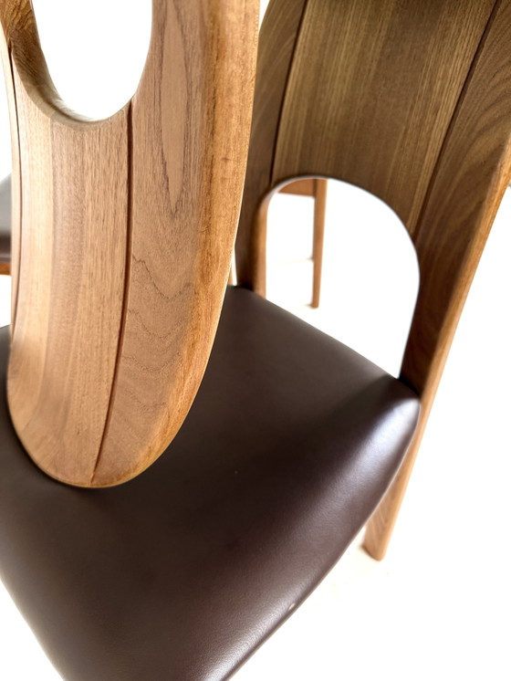 Image 1 of 4x vintage Danish dining chair, Holstebro Møbelfabrik '70
