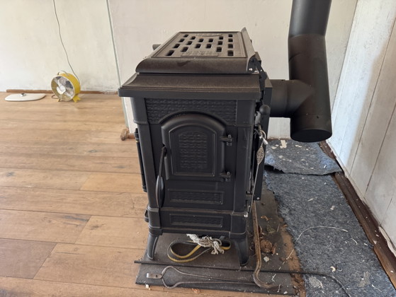 La Nordica Isotta Con Cerchi Evo – Gusseisen-Holzofen 11,9 kW – Dekoration, Cast Iron, Glass (photo 3 of 5)