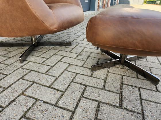 Image 1 of Edra - Chiara chair + ottoman by Francesco Binfaré