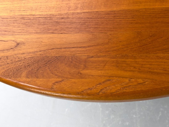 Vintage Teak Round Table – glostrup, Dining tables, Wood (photo 10 of 19)