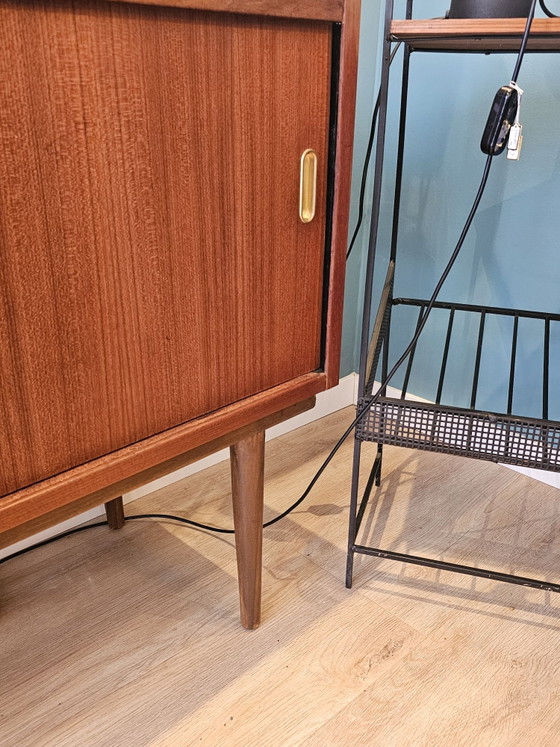 Credenza Vintage in Teak Design Danese Mobile Basso Silkeborg – Credenze, Legno (photo 9 of 11)