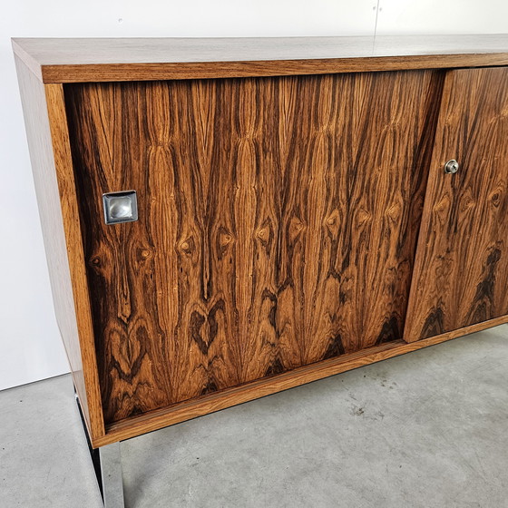 Image 1 of Credenza vintage con ante scorrevoli, palissandro