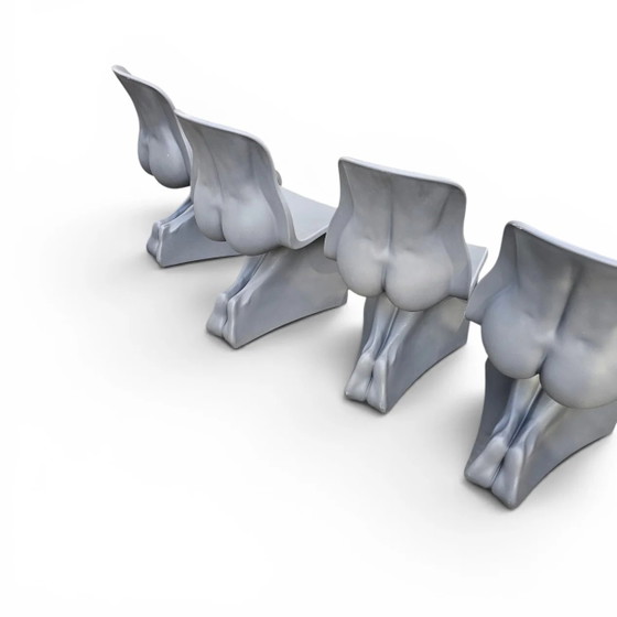 6 x Her Chair gris mat de Casamania / Fabio Novembre / – Fauteuils de relaxation (photo 6 of 7)