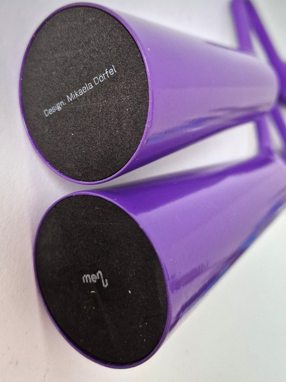Menu Danemark - 2 Purple Double / Tango Candlesticks – Bougeoirs et chandeliers, Metal (photo 5 of 5)