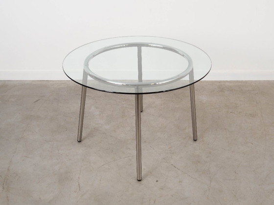 Image 1 of SALMI glazen tafel, Scandinavisch design, ontwerpers: Carl Öjerstam & Magnus Elebäck, geproduceerd door IKEA