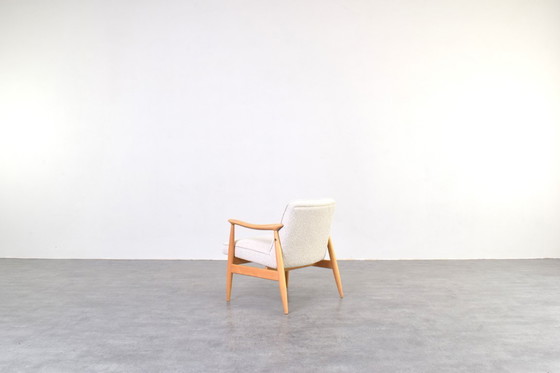 Image 1 of Fauteuils lounge style Mid-Century par J. Kędziorek, années 1960, lot de 2