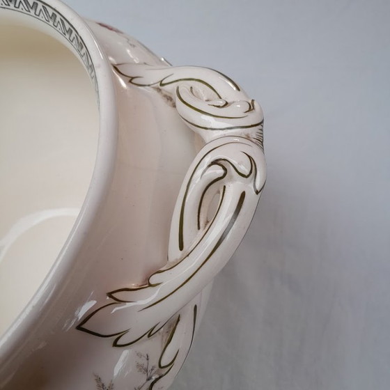 Antique Victorian Tureen with Lid. Brown-Westhead, Moore & Co. Circa 1887 – Tableware, Ceramic, Porcelain (photo 5 of 7)