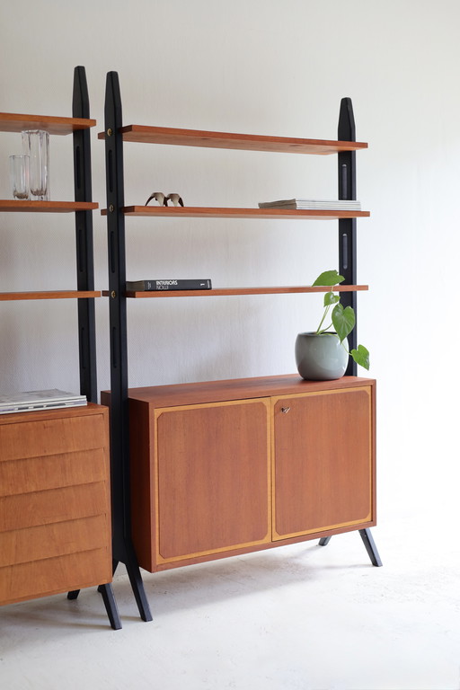 Set of two vintage IKEA Roxen wall cabinets from the 1950s/60s.