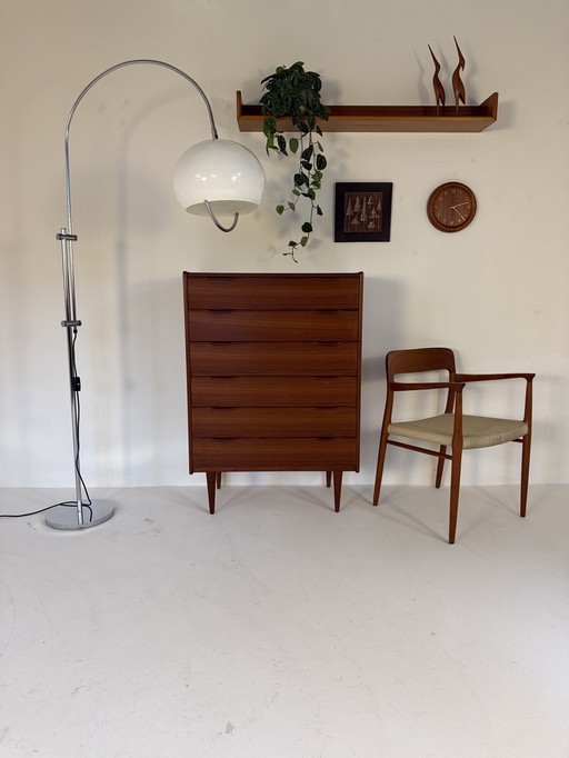 Vintage XL Verstelbare Booglamp ‘70