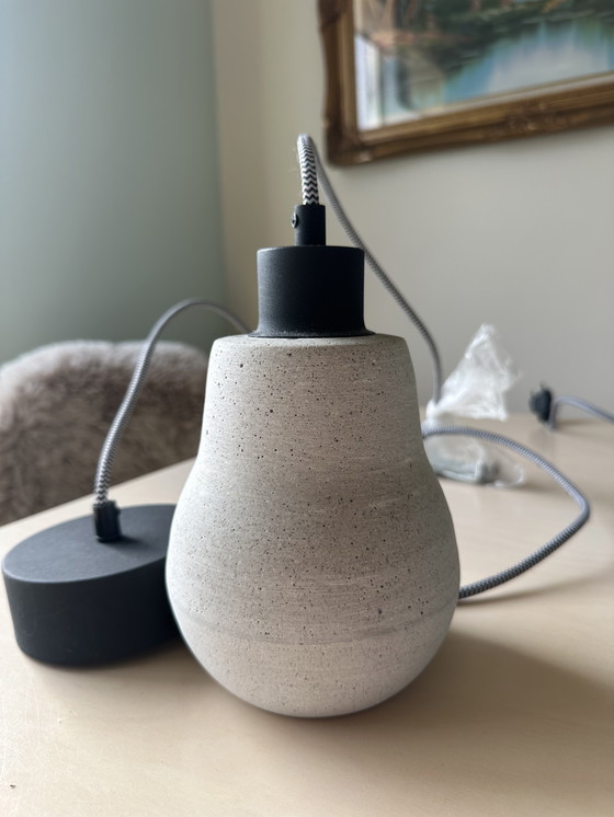 Image 1 of 2x concrete look pendant lamp It's about RoMi