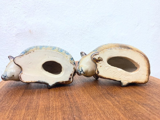 Image 1 of 2 figuras de cerámica ovejas por Klothilde Giefer ferrocarril 60s 70s