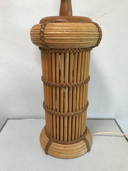  Lampe de table vintage italienne de la manufacture Leola