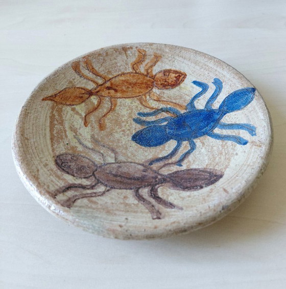 Image 1 of Dolores Porras Plat avec créatures marines