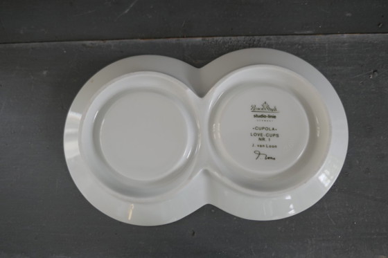 Image 1 of Vintage Rosenthal Love - Cups Nr. 1 J. van Loon