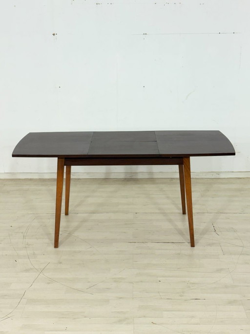 Mesa de comedor de mediados de siglo / Mesa extensible vintage / Mesa de cocina de los años 60