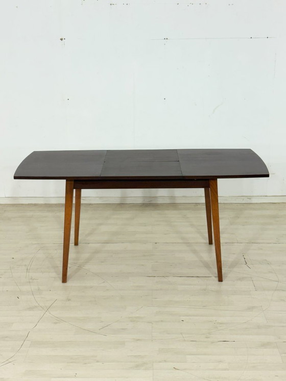 Image 1 of Mid-Century Dining Table / Vintage Extendable Table / 1960s Kitchen Table