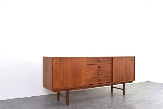 Image 1 of Buffet en teck du Mid Century par Klippan Korsør pour Ikea, années 1960