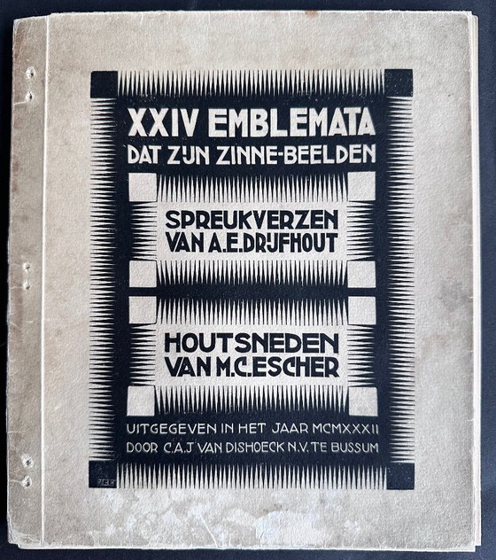 Image 1 of Gravure sur bois de M.C. Escher