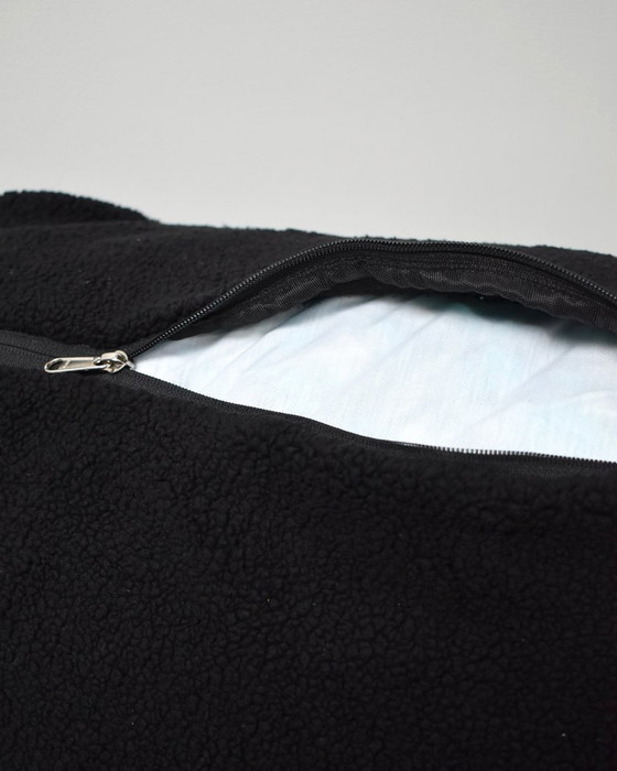 Image 1 of Nieuwe stalen hondenmand, handgemaakt, traagschuim kussen, wasbare hoes