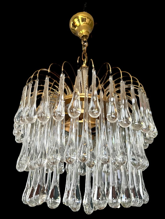 Image 1 of Design Venini Xxl Teardrop Chandelier