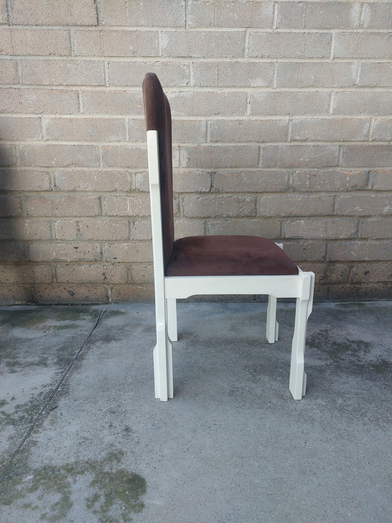 Image 1 of Set van zes stoelen uit de jaren 70 van LUCIANO FRIGERIO, Norman-serie.