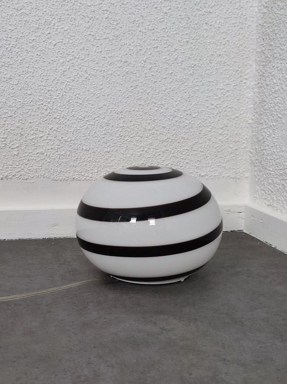 Image 1 of Ilu Di Vetro 80's zebra Lamp (M) 