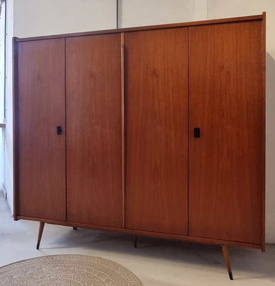 Mid Century kledingkast – Kledingkasten, Hout (photo 2 of 24)