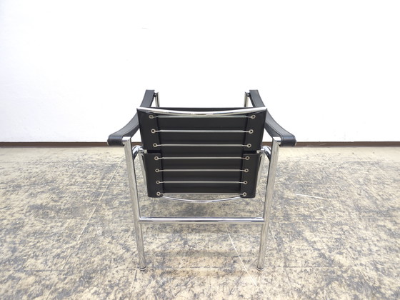 Image 1 of Cassina LC1 Armchair Set of 2 Designer Armchairs Leather Armchairs Chair Le Corbusier