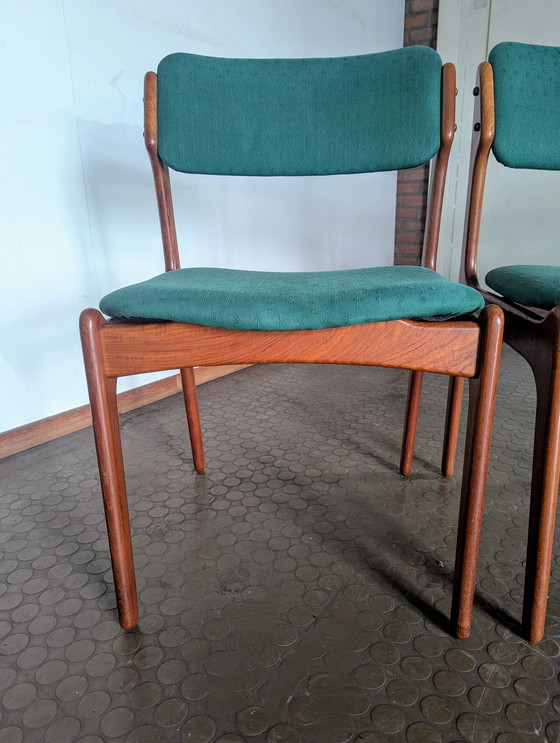 Image 1 of 4x Erik Buch model 49 voor O.D. Møbler